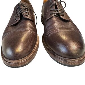 Brunello Cucinelli  Calfskin Derby Lace-Up Shoes – Size 44